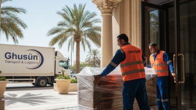 غصون لنقل الأثاث المنزلي والمكتبي والفندقي بشكل إحترافي